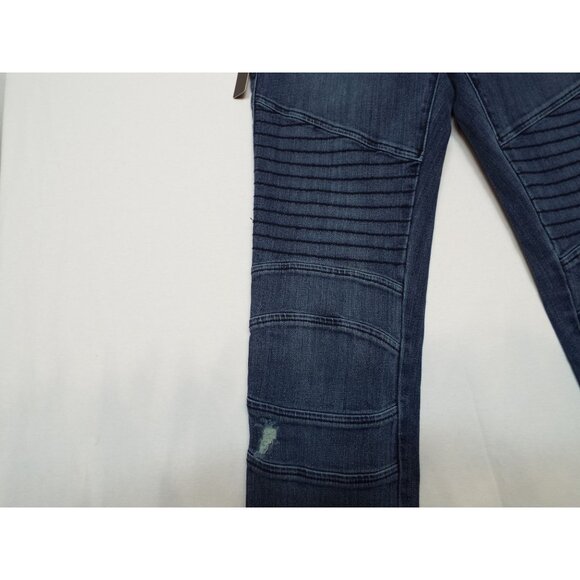 James Jeans MOTO Motorcycle Legging Skinny Distressed Size 27 - Picture 5 of 15